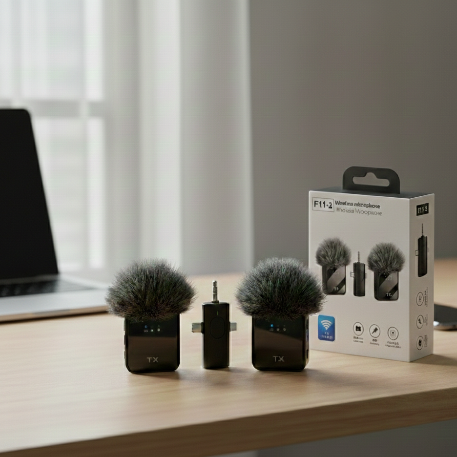 MICROFONO INALAMBRICO F11-2